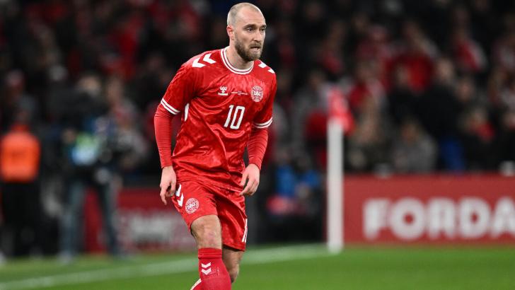 Denmark player Christian Eriksen